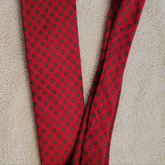 Lot of 2 red ties- incl Hilfiger Silk Neck Tie | 57 inch - Picture 7 of 9